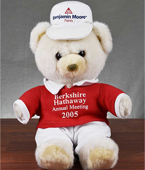 2005 Berkshire Hathaway Annual General Meeting Benjamin Moore Teddy Bear