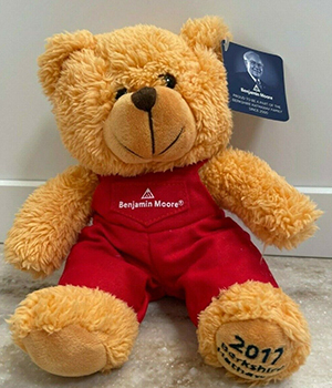 2017 Berkshire Hathaway Annual General Meeting Benjamin Moore Teddy Bear
