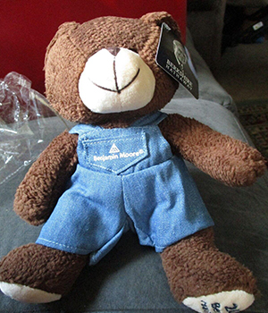 2022 Berkshire Hathaway Annual General Meeting Benjamin Moore Teddy Bear