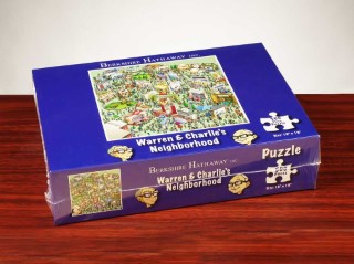 2014 Berkshire Hathaway Annual General Meeting Warren & Charlie's Neighborhood Puzzle